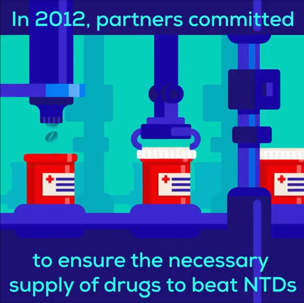 Neglected tropical diseases - In 2012 partners comitted to ensure necessary supply of drugs to beat NTDs